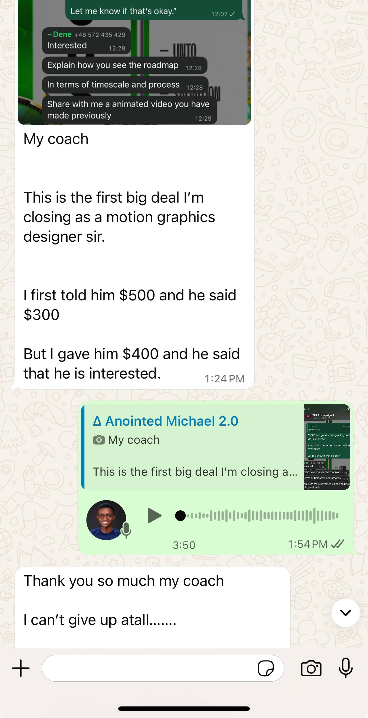 Anointed Michael result screenshot