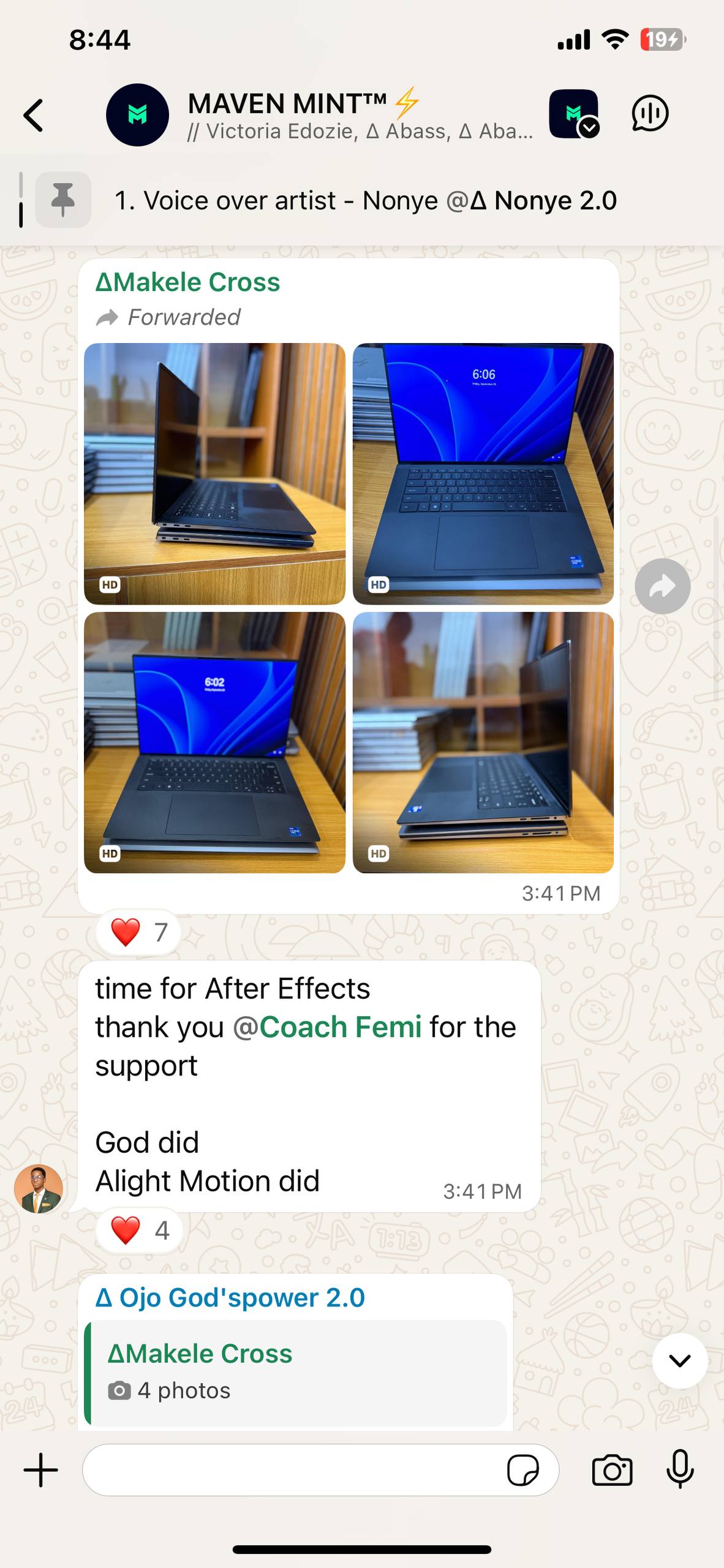 Makele Cross laptop upgrade screenshot